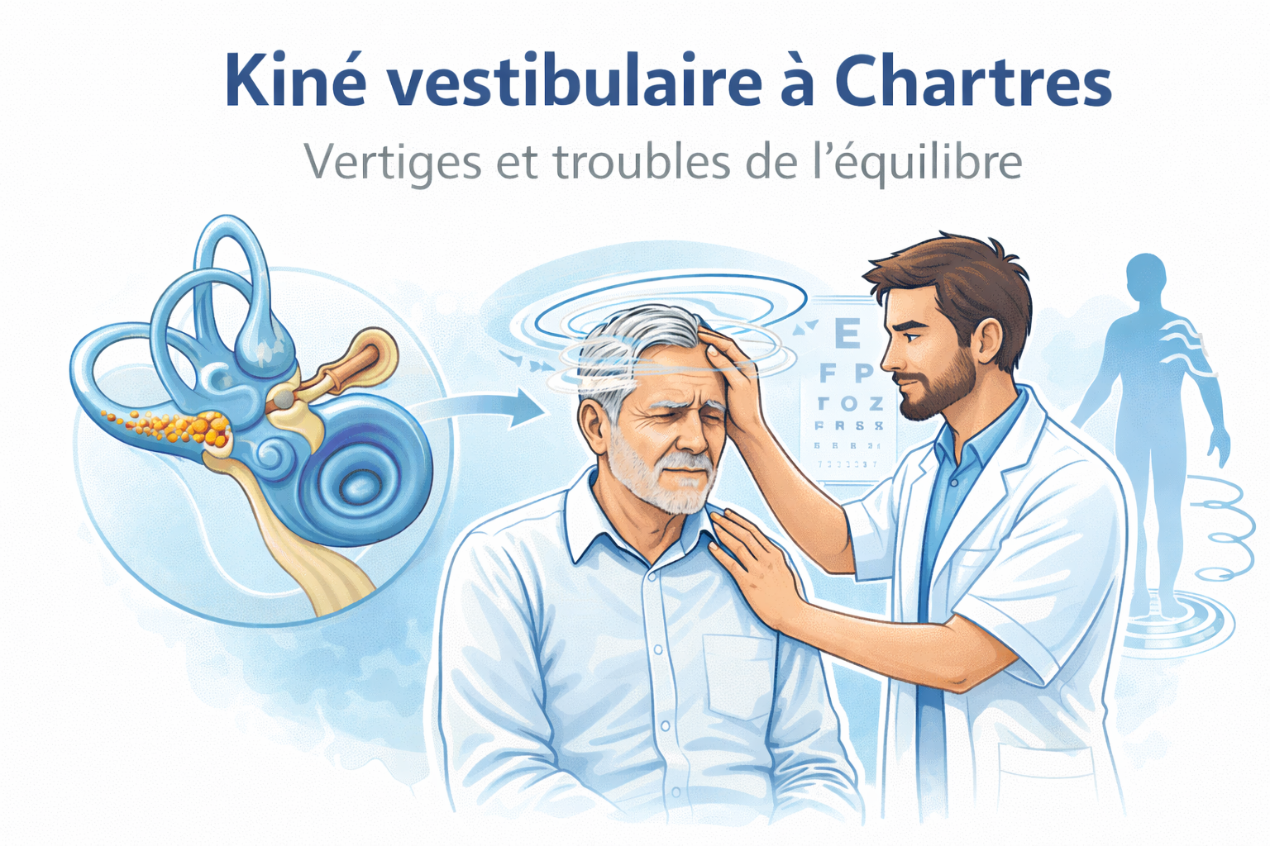 kinésithérapie vestibulaire à Chartres