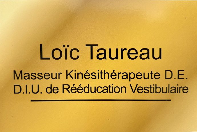 loic-taureau-kinésitherapeute-vestibulaire-chartres-diplome